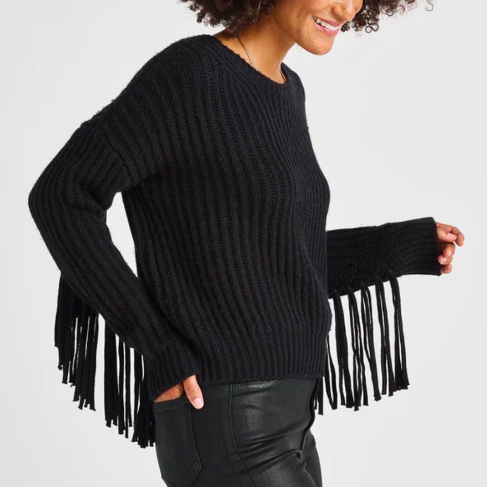 Splendid Britain Fringe Sweater